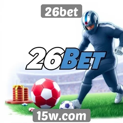 Variedade de apostas disponíveis no 26bet