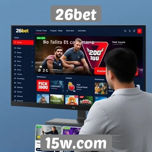 Análise da experiência do usuário no site 26bet